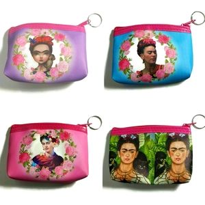 🆕️ 4 piece Frida Kahlo coin purse set